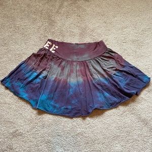 Free People Tie Dye Mini Skirt